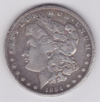 1 доллар 1884 года Морган