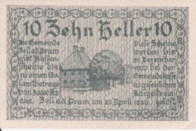 10 геллеров 1920 года Австрия