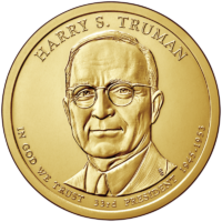1 доллар 2015 года Гарри Трумен 33 президент