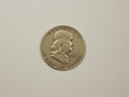 Полдоллара 1951 года. Серебро.