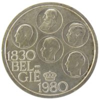 Бельгия. 500 франков 1980 г. «150 лет Независимости Бельгии»