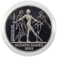 Сейшелы. 25 рупий 1993 г. «Олимпиада 1992»