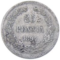 25 пенни 1894 г. L