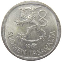 Финляндия. 1 марка 1966 г.