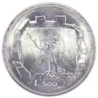 Сан-Марино 500 лир 1976 г. «Республика»