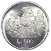 Сан-Марино. 500 лир 1974 г.