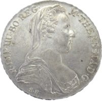 Австрия. 1 Талер 1780 г. (Рестрайк)