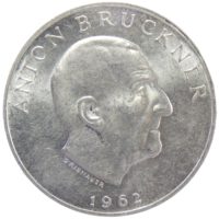 Австрия. 25 шиллингов 1962 г. «Антон Брукнер»