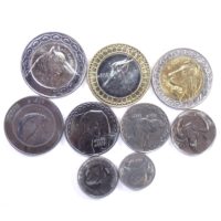 Алжир. Набор монет 1992-2019 гг.